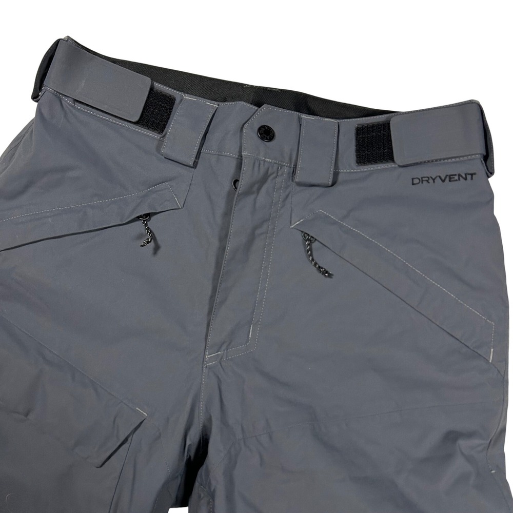 The North Face DryVent Snow Pants Mens Small Grey Waterproof Ski NF0A3M58